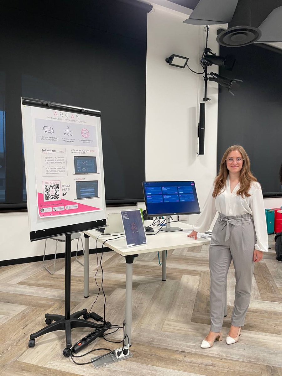 Today is the day!

We are ready to pitch our idea and show Arcan demo to Leonardo.

Thank you <a href="/Leonardo_live/">Leonardo</a> and <a href="/LVentureGroup/">LVenture Group</a>, we are making the best out of this opportunity!

#sneakpeek #acceleration #businessinnovationfactory #technicaldebt #softwarequality