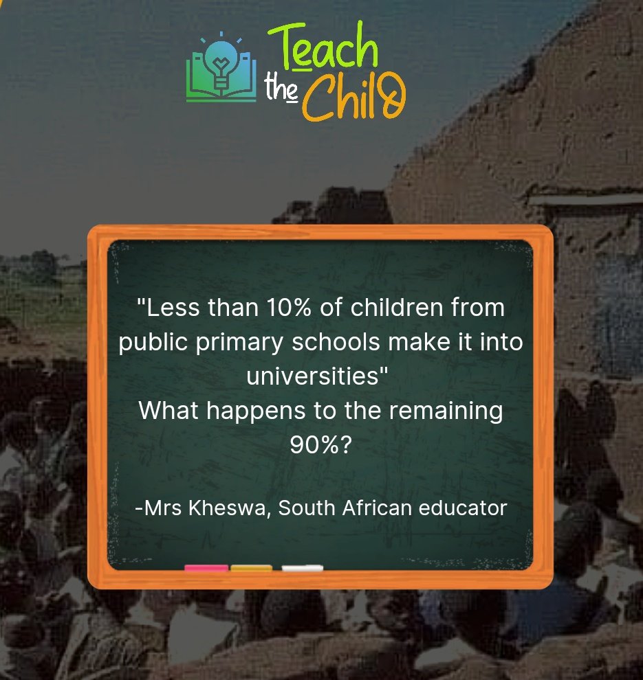 What does this tell us about public school education?

#publicschools #africa #inequality #education #teachthechildafrica #southafrica