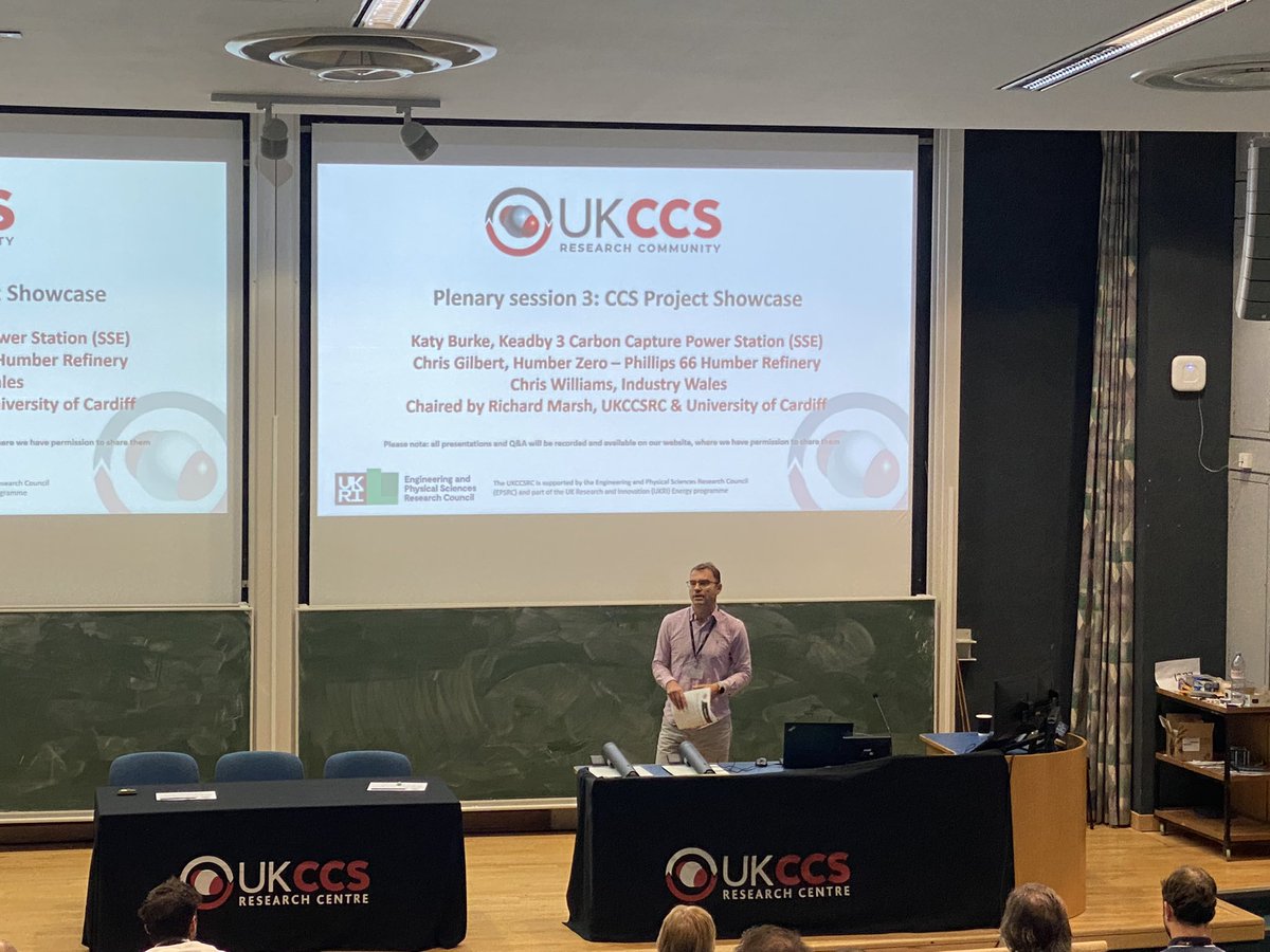 UKCCSRC's tweet photo. Into our final session of the conference and looking forward to hearing from Katy Burke @ssethermal Chris Gilbert @Phillips66UK and Chris Williams @SWIC_Wales with a closing keynote from Owain Tucker @Shell
#ukccsrc2022 https://t.co/5285ZYUFiL