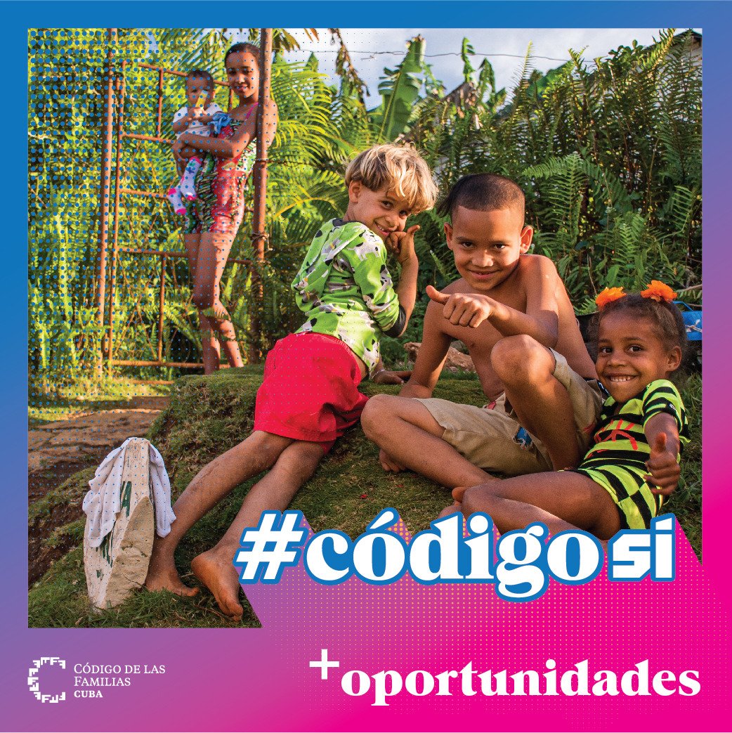 No dejemos que las circunstancias y los prejuicios nos priven la posibilidad de tener MÁS DERECHOS. Votemos #códigosí. #CubaEsAmor <a href="/DiazCanelB/">Miguel Díaz-Canel Bermúdez</a>