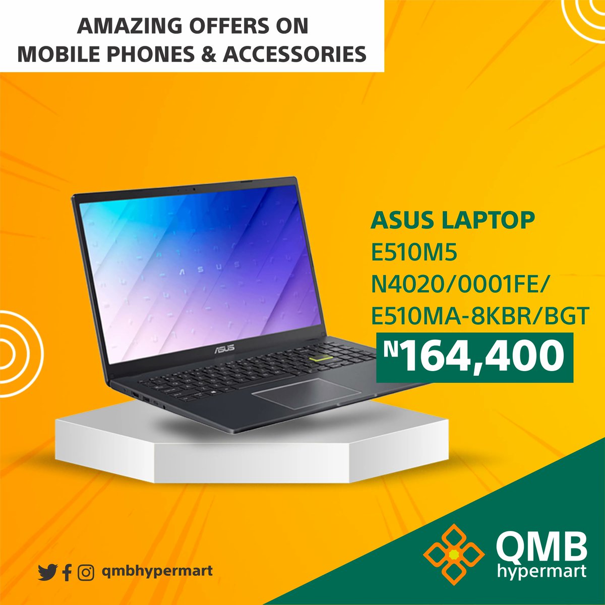 QMBHypermart's tweet photo. Get the best offers on phones and accessories at QMB Hypermart.

Hurry! Items available in-store at QMB Builders' Mart Road, Lekki.

#QMBHypermart #Shopping https://t.co/xZxWhsZ3A3