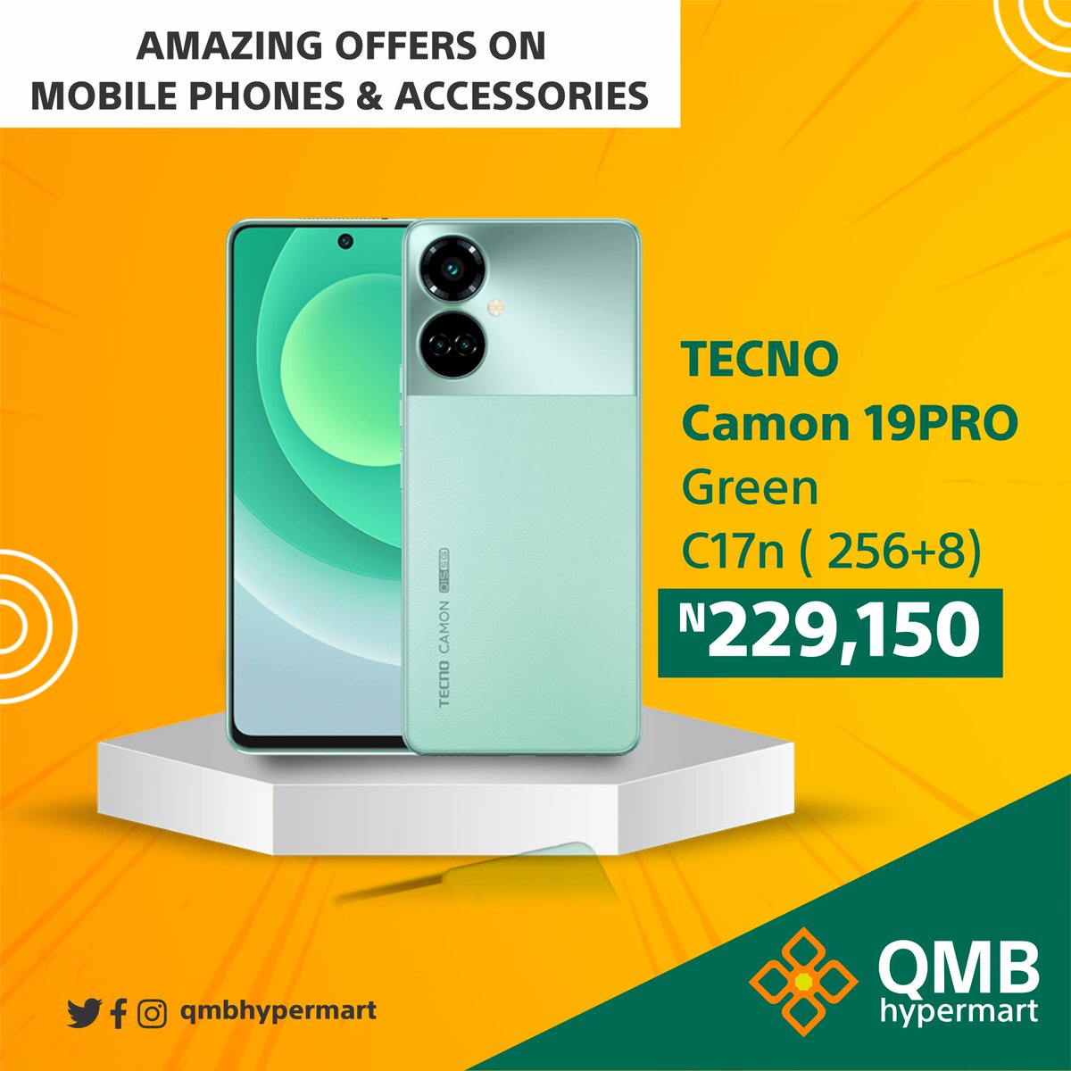 QMBHypermart's tweet photo. Get the best offers on phones and accessories at QMB Hypermart.

Hurry! Items available in-store at QMB Builders' Mart Road, Lekki.

#QMBHypermart #Shopping https://t.co/xZxWhsZ3A3