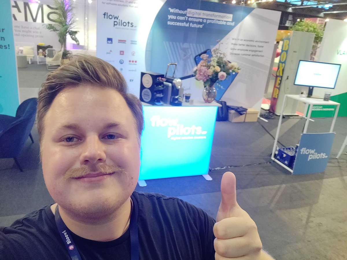 Flow Pilots (@flowpilots) on Twitter photo Meet us at the <a href="/BlooviSummit/">Bloovi Entrepreneurs Summit</a> today and tomorrow!
Come say hi, guess how many coffees we'll serve at our booth, and win a bottle of Champagne 🍾 #digitalfuture #digitalization #summit #Entrepreneurship Meet us at the <a href="/BlooviSummit/">Bloovi Entrepreneurs Summit</a> today and tomorrow!
Come say hi, guess how many coffees we'll serve at our booth, and win a bottle of Champagne 🍾 #digitalfuture #digitalization #summit #Entrepreneurship