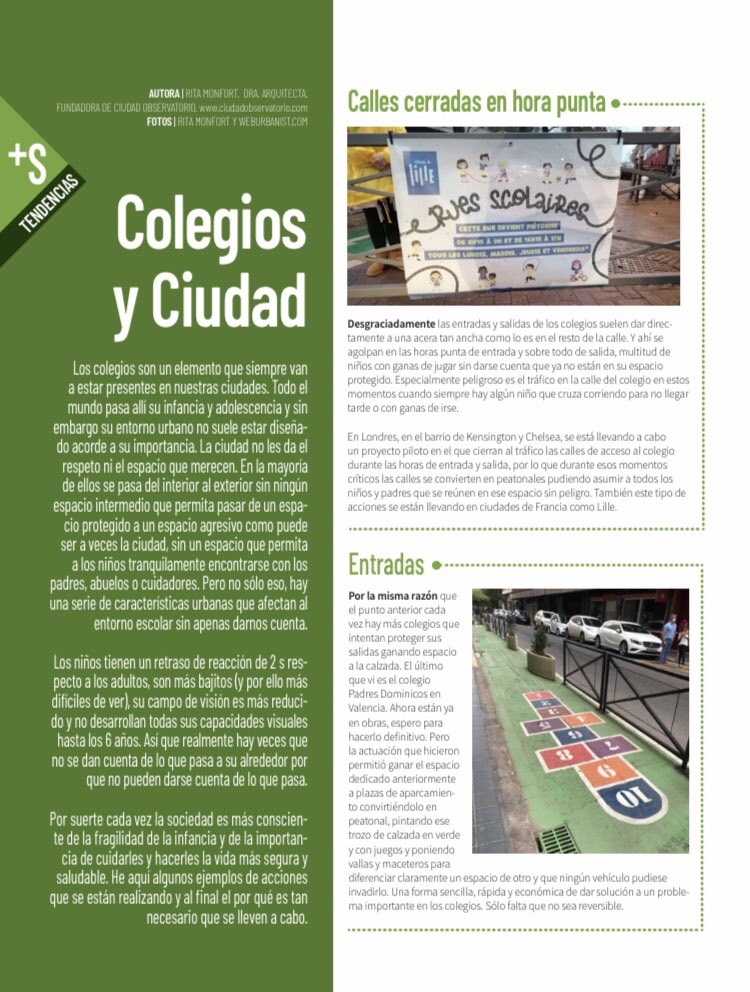 ciudad_observa's tweet photo. Colegios y ciudad 
En @ciudadS https://t.co/QXEbTwRoXh