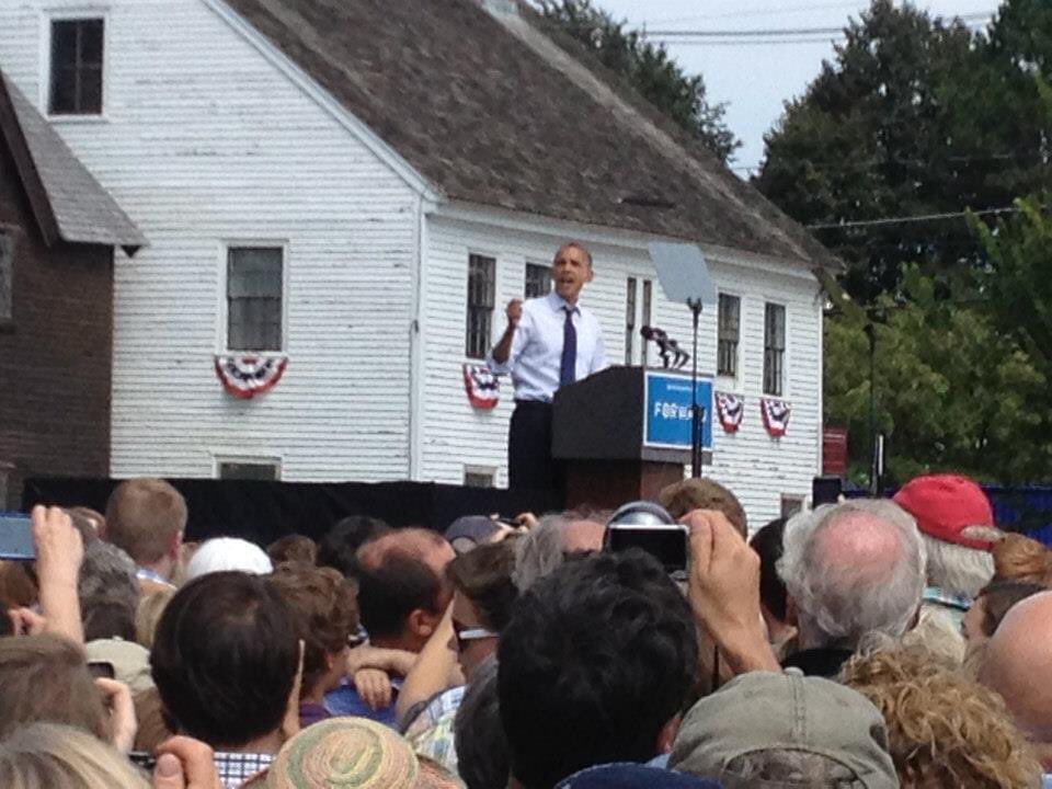 JesseImse's tweet photo. Can’t believe it was 10 years ago I took these photos.

Little did we know, we were watching two Presidents + two First Ladies on one stage.

@BarackObama @JoeBiden @MichelleObama @DrBiden #Obama #Biden https://t.co/llTpzrnKWE