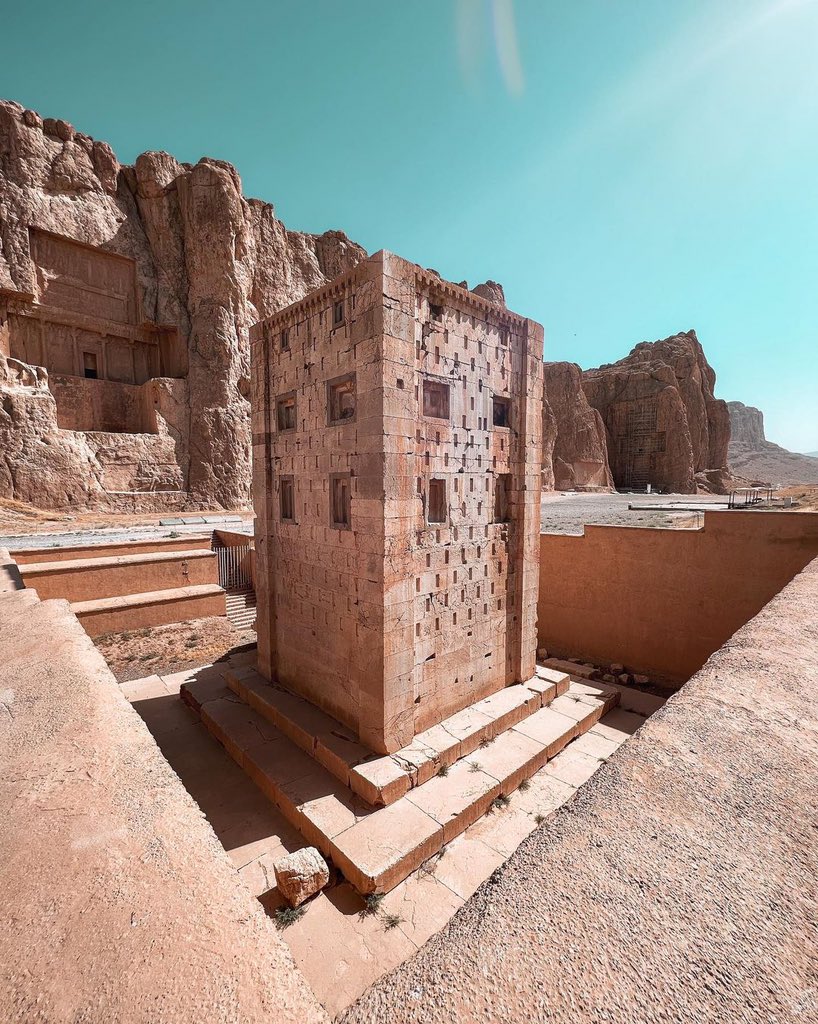 GoPersis_com's tweet photo. The Ka'ba-ye Zartosht is a respectable building among Persian.

#Gopersis #tourism #Iran #traveling #travel #discover #persian #PersianEmpire #ancienthistory 

📸: Alireza NaderiFard https://t.co/VDA3j7L3W8
