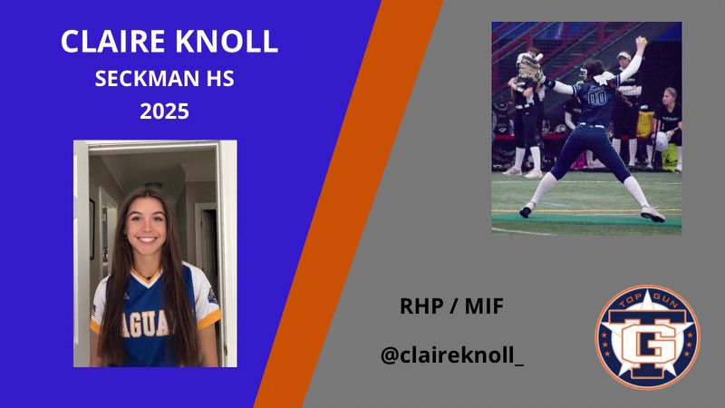 softballSTL's tweet photo. Roll call:  Welcome back @claireknoll_!  With elite strength and athleticism we are expecting big things in the circle and in the middle of our lineup from #00.  #breakoutyear https://t.co/f20qArTeb6