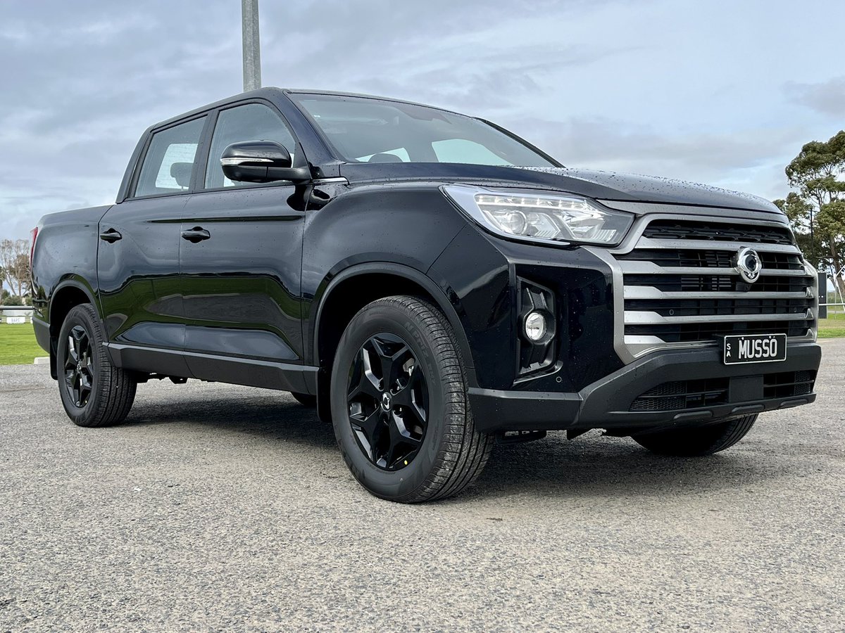 waynephilliskgm's tweet photo. The complete package. The Musso is a big, bold, beauty, with a striking front-end, luxurious interior and rugged off-road driving performance. #DriveLong #WaynePhillis #InStockNow https://t.co/wkNUC5Uon4