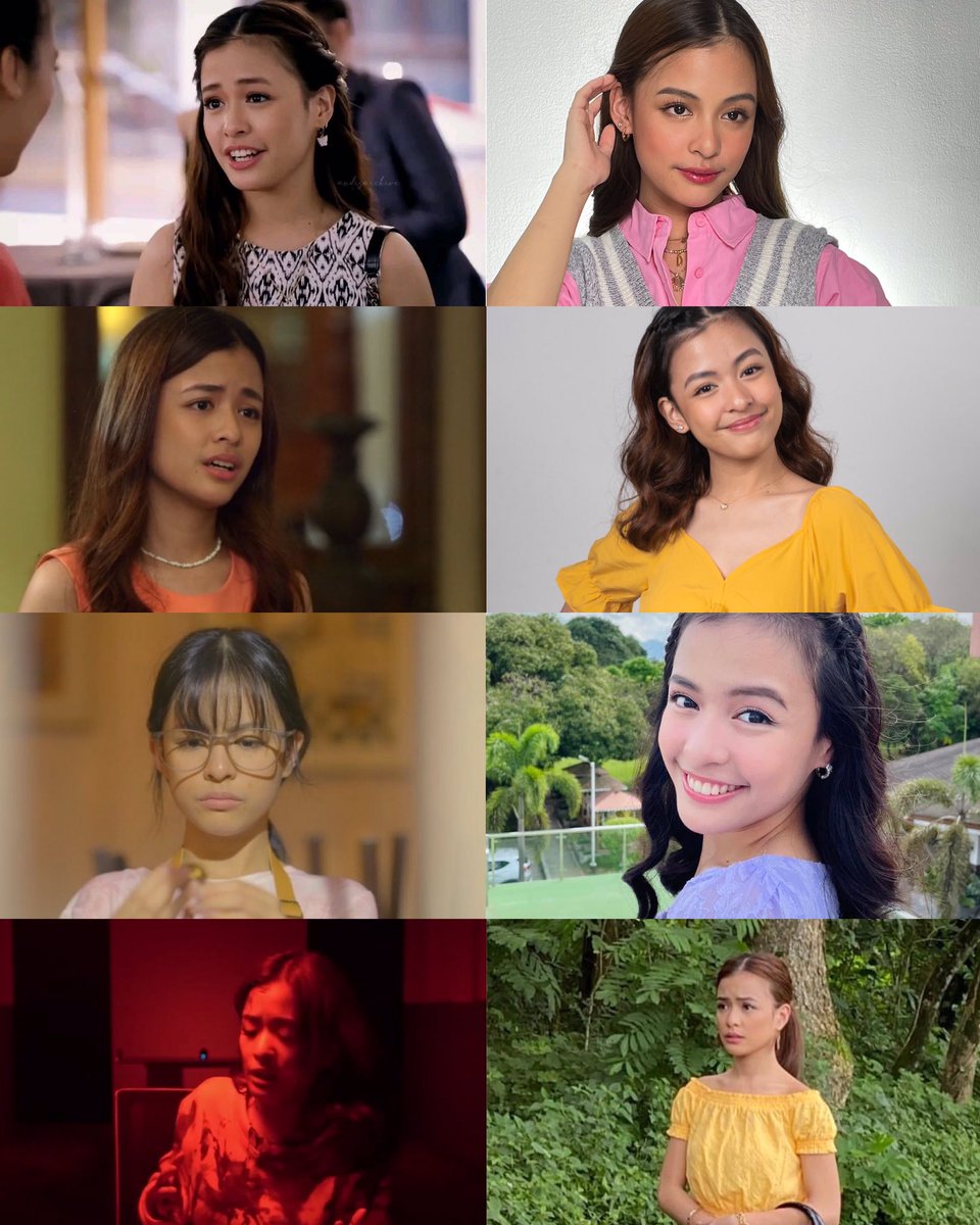 The Entitled as "CAITHLYN"
Caught In The Act as "ELAINE"
Huwag Kang Mangamba as "MIKAY"
Saying Goodbye as "JONI"
Connected Movie as "GABBIE"
Love In 40 Days as "CELINE"
The Chosen One as "Rachel"
Love Bites as ???

ANDI AS RACHEL THECHOSEN1 
#AndiAbaya | <a href="/iamandiabaya/">Andi Abaya</a>