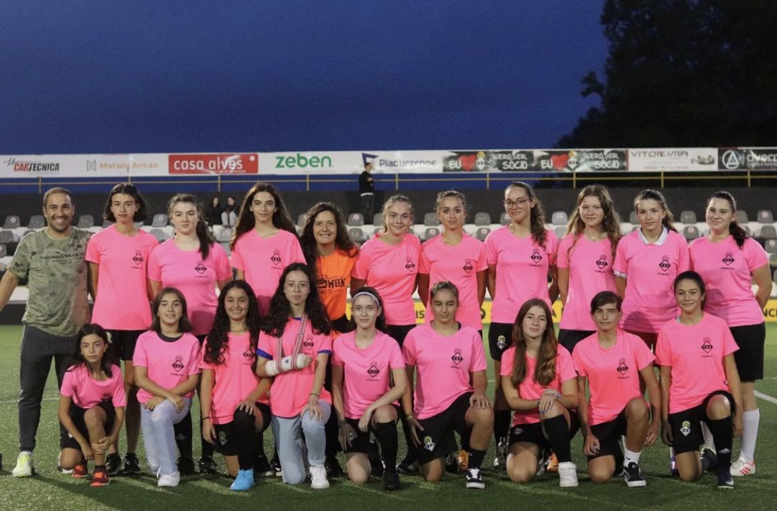 ForjaesSC's tweet photo. Forjães SC is proud to announce the first female academy team, Forjães Women U17 https://t.co/lJUSPBxIPP