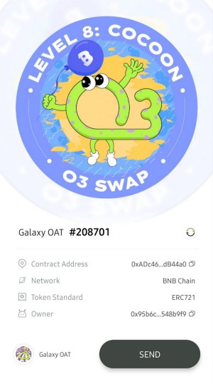 kjimk0ls's tweet photo. I've entered the O3 NFT Show Off Event for a chance to win a share of 20,000 $O3 &amp; NFT Hunters OAT! Come and join me here:👇
@haidziaskl45 @jacke0zsx @tungtyttzz 

https://t.co/F4an2ZBMoK https://t.co/wLNLL4CdYg