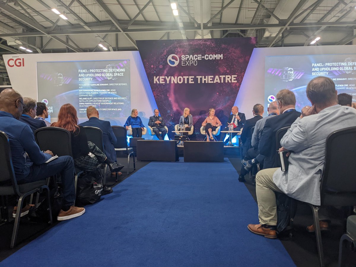 .<a href="/SercoGroup/">Serco Group</a> Chris Rocks <a href="/SpaceCommExpo/">SpaceComm</a> discussing the role of large space procurements in unlocking growth in the space sector - UK needs more pace on decision making as will effect next 10years of potential growth #SCE22 #spacecommexpo22