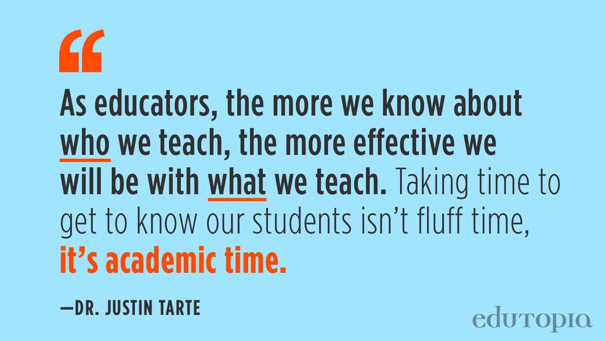 TVESELINOVIC's tweet photo. GM #MissEastSERTs ☀️ &amp; welcome to DAY 5 of the #MEFamilyFirst30Days 😁 Today we ask that you chew on this quote from @justintarte - food for thought 🤔 #knowingthelearner 👍🏼See you again tomorrow for more insights &amp; resources to share✌🏼 https://t.co/ujIF8r1uXk