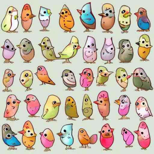 AI、文鳥を描く気がなさすぎる 