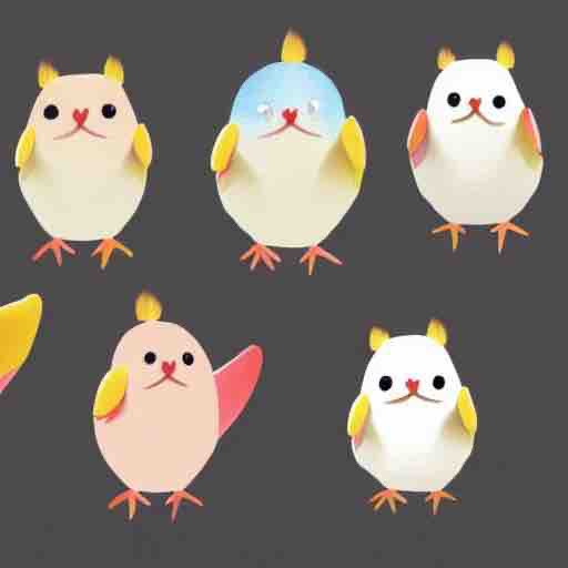AI、文鳥を描く気がなさすぎる 