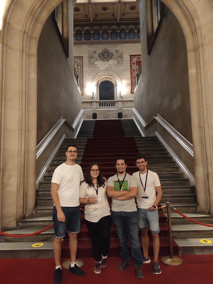Reuniting with some old collegues <a href="/ElenaAlvarezPhD/">Elena</a> #geqobcn2022