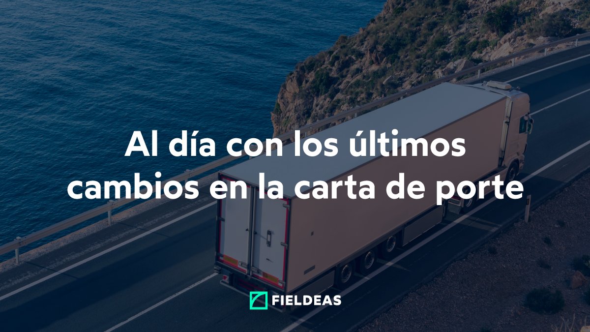 FIELDEAS's tweet photo. 👉Dale un plus de fiabilidad a tus operaciones de #transporte 🚚 y ofrece mayor confianza a tus clientes con la #cartadeporte digital.
👉Evita sanciones, facilita el tratamiento de la información y elimina errores de transmisión.
https://t.co/3ZZ7yP6bWF
#cmr #cadenadesuministro https://t.co/LW1oGRtAHa