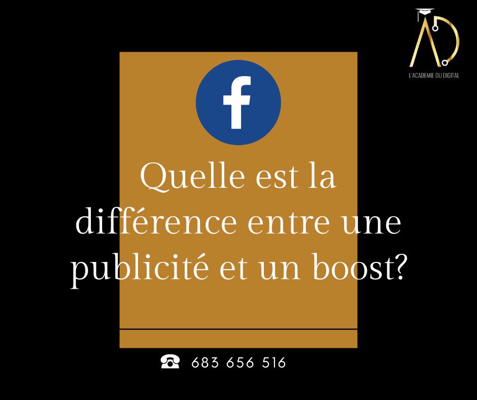 digital_brain1's tweet photo. Boost et publicité: quelle différence faites-vous ❔

𝐑𝐞𝐧𝐝𝐞𝐳-𝐯𝐨𝐮𝐬 𝐚̀ 𝐥𝐚 𝐟𝐨𝐫𝐦𝐚𝐭𝐢𝐨𝐧 𝐞𝐧 𝐌𝐚𝐫𝐤𝐞𝐭𝐢𝐧𝐠 𝐃𝐢𝐠𝐢𝐭𝐚𝐥 𝐞𝐭 𝐂𝐨𝐦𝐦𝐮𝐧𝐢𝐭𝐲 𝐌𝐚𝐧𝐚𝐠𝐞𝐦𝐞𝐧𝐭 𝐩𝐨𝐮𝐫 𝐝𝐞́𝐜𝐨𝐮𝐯𝐫𝐢𝐫 𝐥𝐚 𝐫𝐞́𝐩𝐨𝐧𝐬𝐞.✨

Inscription : 📞 𝟔𝟖𝟑 𝟔𝟓𝟔 𝟓𝟏𝟔 https://t.co/kDo8SKHSNE