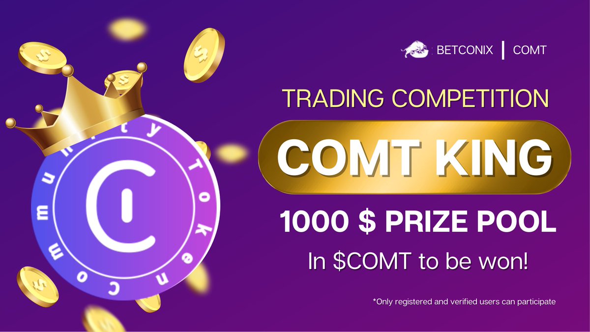 Hello, Betconix fans! 
We have finally developed margin trading for Betconix traders-(Launch Date 16.09.2022) and today we are happy to present you the contest called COMT King!
Follow the link for participation blog.betconix.com/posts/595?lang…