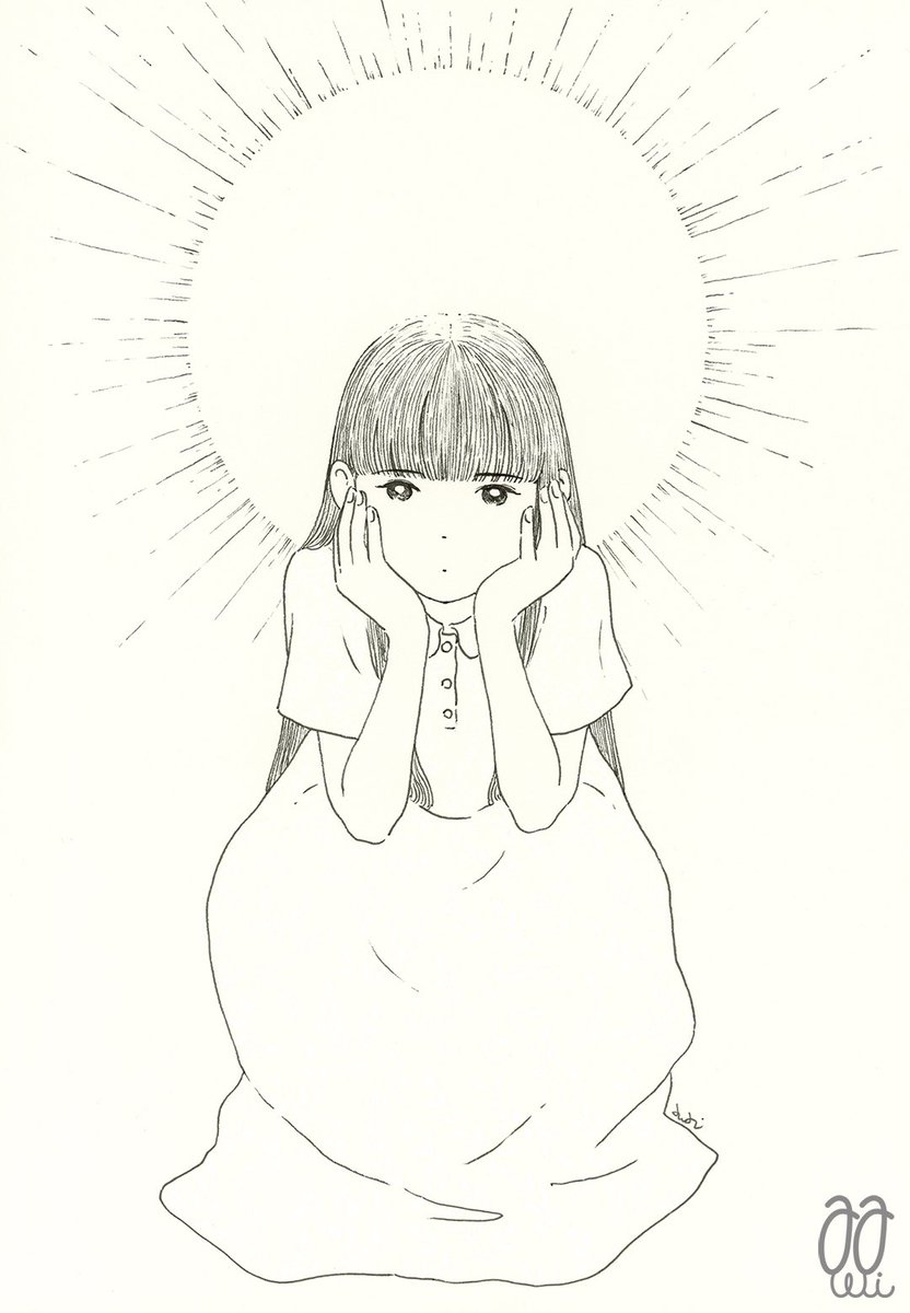 台湾展示の絵 : 夜の考え事と朝の考え事。 