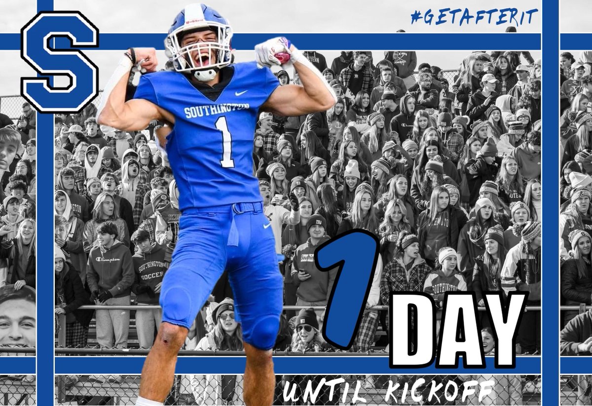 1 more day until kickoff....Let's goooo!!