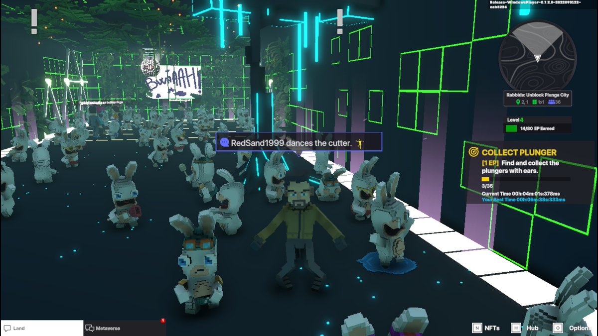 RedSand95597339's tweet photo. @TheSandboxGame @RabbidsOfficial I just participated in the #SandboxAlphaS3Giveaway for a chance to win 500 SAND! Found the Disco Rabbid, check out my screenshot below!
👇 https://t.co/19G4PCmRak