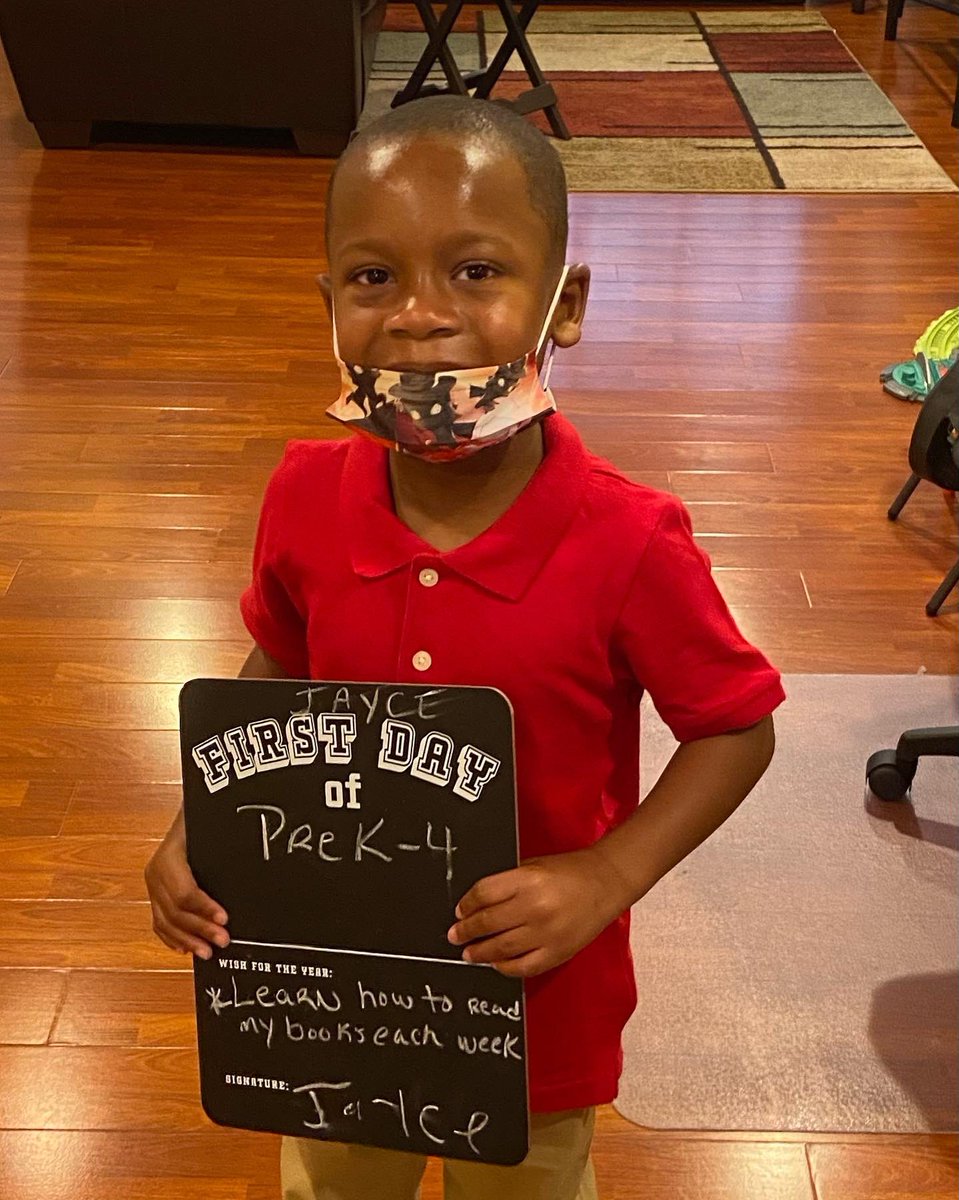 JazzyMJackson's tweet photo. Jayce ready for pre-k 4. ❤️🥰 #fox29goodday https://t.co/9jZpqozqZg