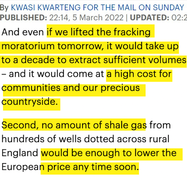 GreenpeaceUK's tweet photo. this you @KwasiKwarteng? https://t.co/CDAU36jynO