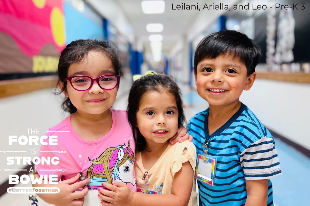 🌟The Force is Strong at Bowie Elementary 

💙We are Better Together!