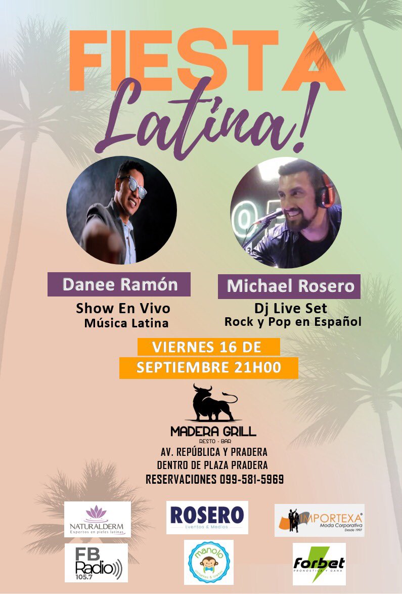 Hola amigos como están? Estoy haciendo este evento el viernes 16 de Septiembre en Madera Grill 21:00 es un tributo a lo mejor del pop y rock en español, están todos invitados y los q deseen pueden darle RT porfavor para q llegue a más personas el arte, muchas gracias, les espero!