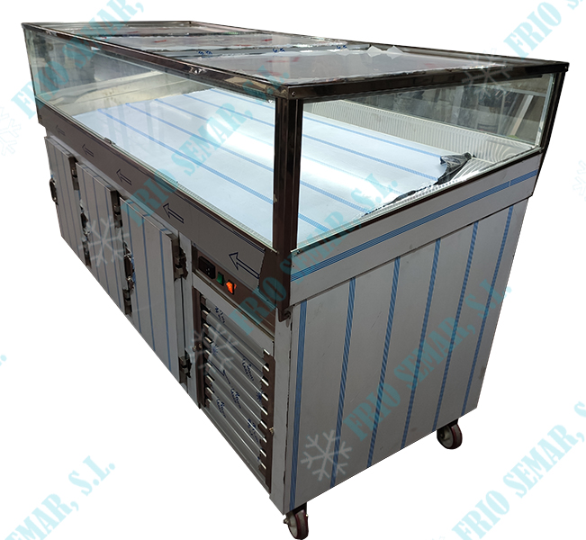 FrioSemar's tweet photo. Buenos días estimados clientes!. Hoy os traemos una vitrina cerrada expositora para pescados y mariscos.. Su mercancía se verá de maravilla en este mueble. Podéis verla aquí: https://t.co/cC8R7b3xa7 https://t.co/PvNVwnhRfr