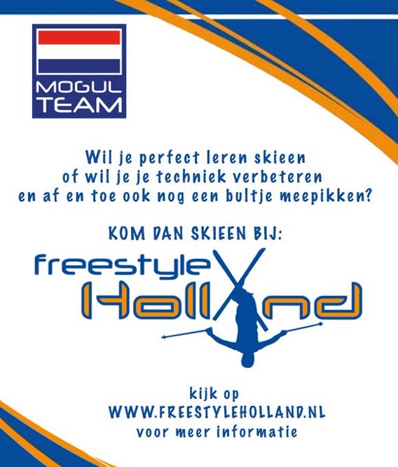 FH_Moguls's tweet photo. #FreestyleHolland start begin Oktober met de skitrainingen. Sluit je nu aan en leer perfect mogul skiën!
#aanmelden kan via info@freestyleholland.nl https://t.co/rAEqtaeLaR