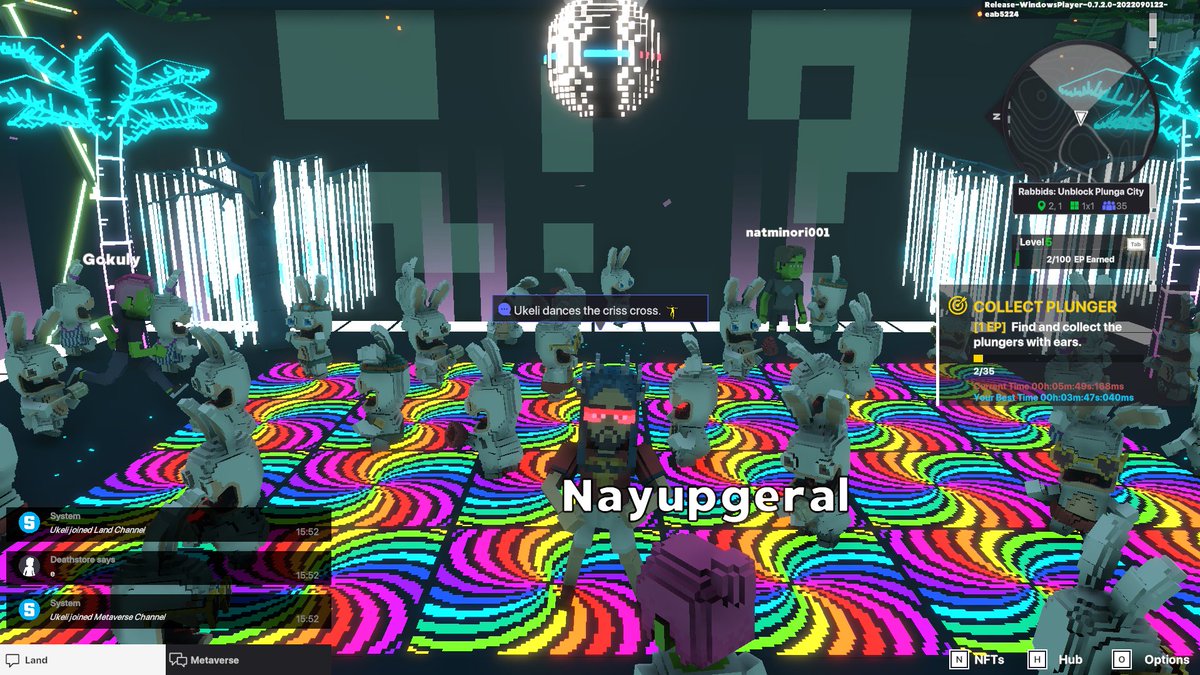 adara_bennett's tweet photo. @TheSandboxGame @RabbidsOfficial I just participated in the #SandboxAlphaS3Giveaway for a chance to win 500 SAND! Found the Disco Rabbid, check out my screenshot below!
👇 https://t.co/E6oS3yrbJR