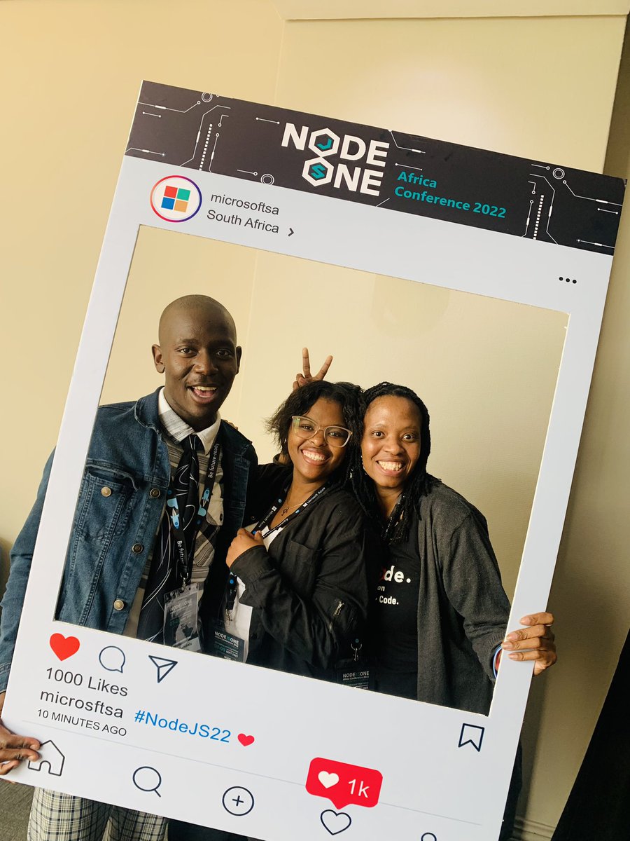 NodeJsOne's tweet photo. Thank you so much to @mlabsa , @wethinkcode &amp; @GirlCode_za for making it possible for your students to participate in the conference.
#NodeJsOne22 #AzureCosmosdb #AzureAdvocates #Nodejscommunity #MicrosoftZA #JS #nodejs #webdesign #react #mysql #laravel #webdev #mongodb #android https://t.co/8SFwEHPNyi