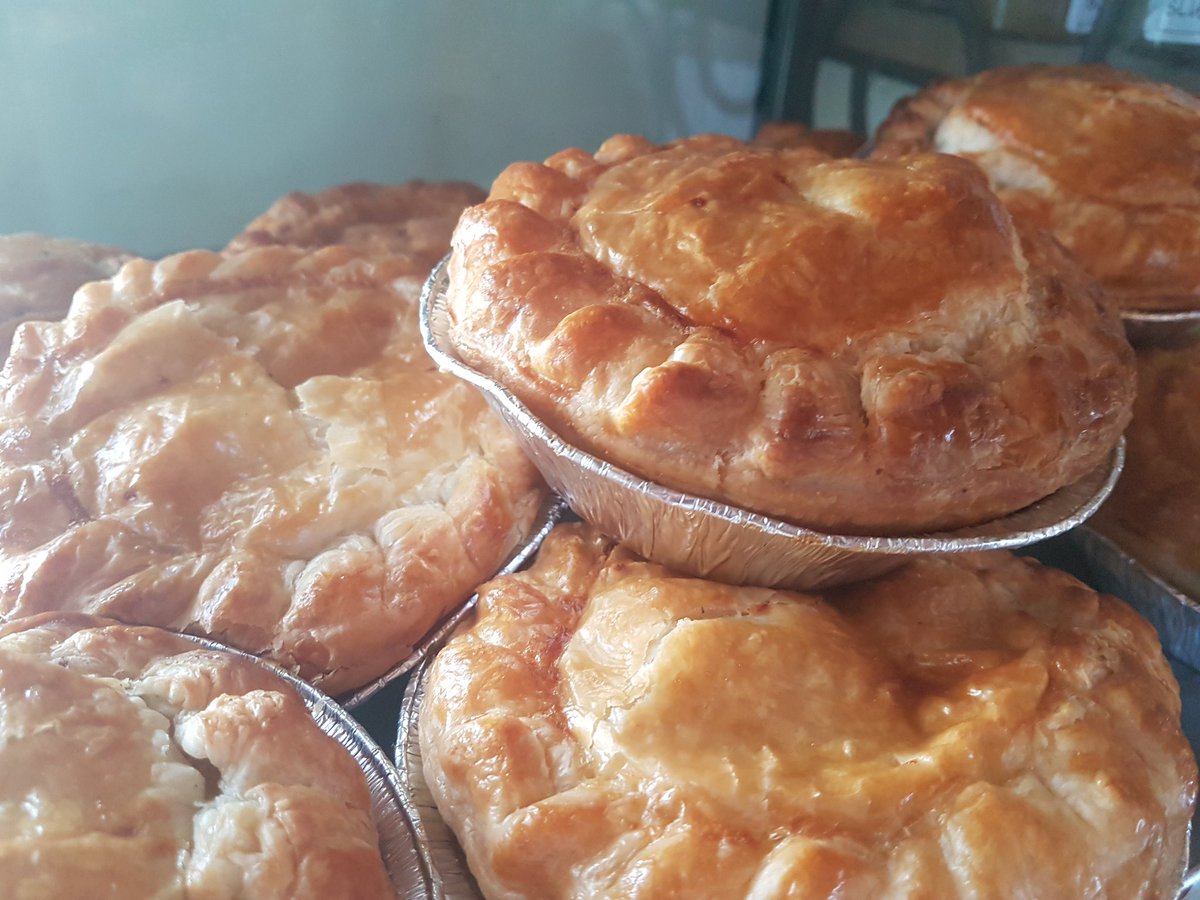 Straight from the oven...our delicious chicken pies. Available in the Deli at Quince Restaurant