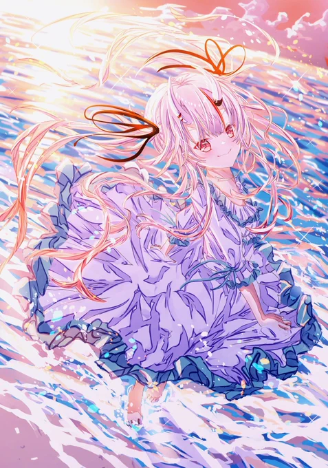 夏が終わる... #百鬼絵巻 