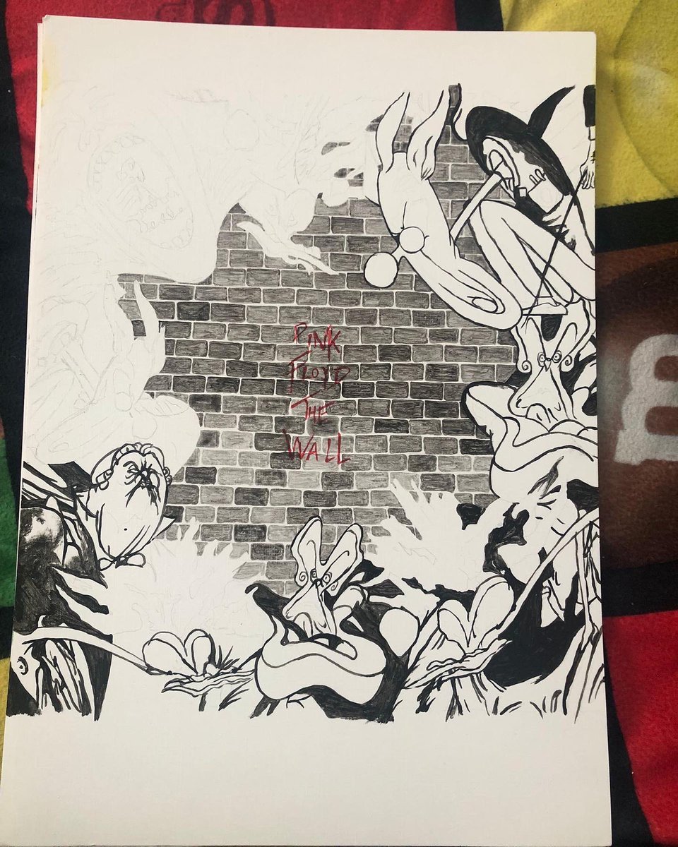 Kirsty_art's tweet photo. Thanks for all the birthday messages yesterday, I had a lovely day. Here’s just a little update on what I’ve quietly been working away on in the background. Really enjoying the process of this one and having fun painting. #wip https://t.co/qaXqTHN54c