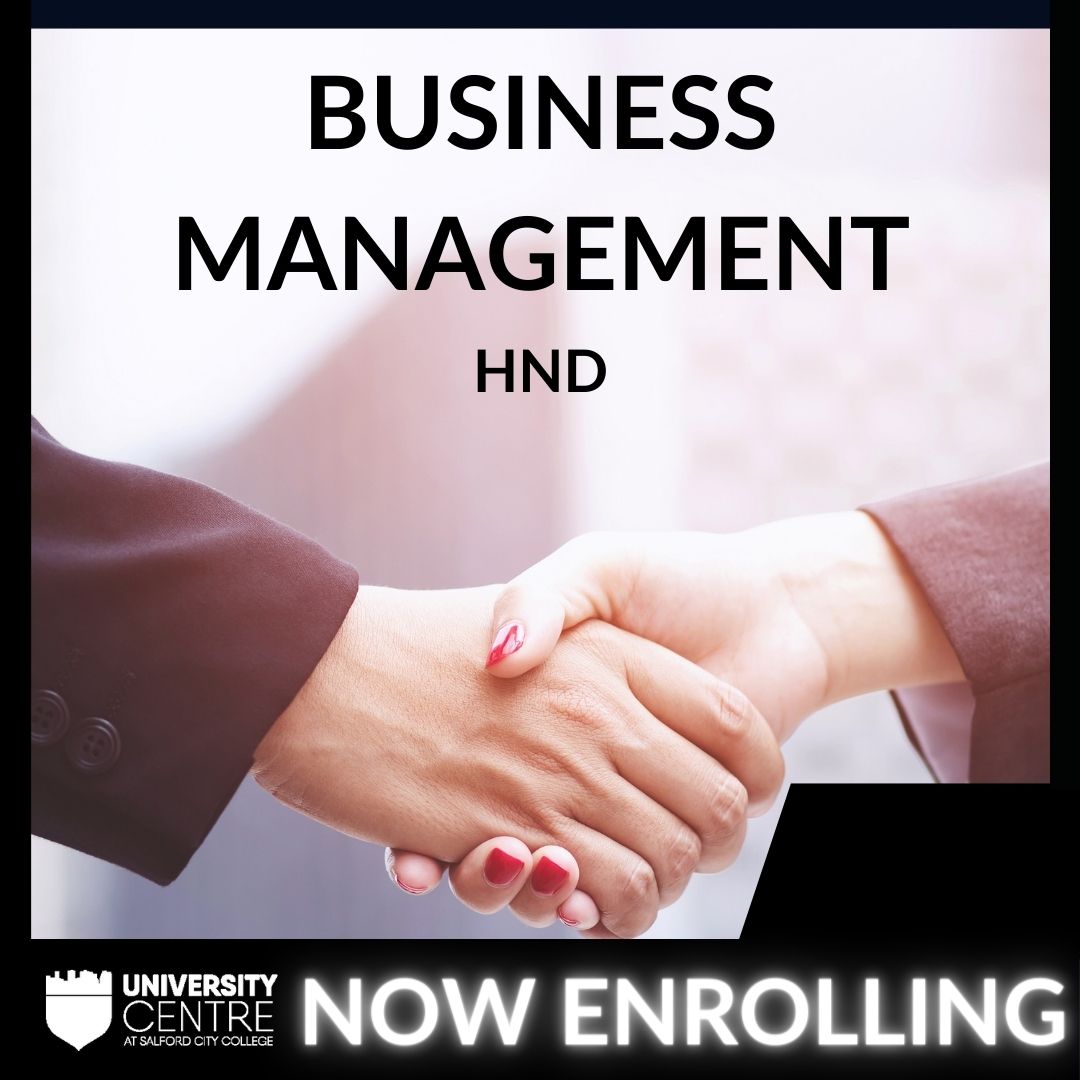 UniCentreSCC's tweet image. Do you have a passion for Business?
 
#StepIntoYourFuture at the University Centre at Salford City College.
 
We have limited space left for our #HND in Business Management.
 
Call our Clearing Team on 0161 631 5075.
 
#BusinessManagement #Clearing #SCCGroup #UniCentreSCC