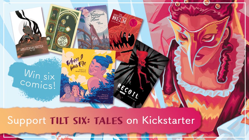 Giveaway to celebrate our new book, TILT: SIX TALES!

🕯️ Win the entire Quindrie Press catalogue
🌹 Retweet to enter
🐉 Reply with your backer number for our new campaign (found at tinyurl.com/tiltsixtales) for an extra entry
⚔️ Open to all countries
🌱 Ends 29 Sept