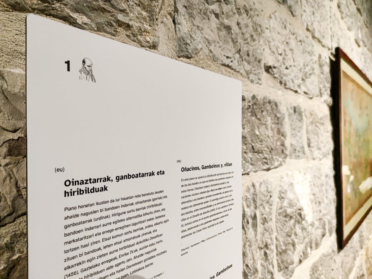 ikuspe's tweet photo. Loiolako San Inazioren jaiotetxeko erakusketa eta bisita gidatua. Informazio-panelak eta piezen kartel guztiak diseinatu ditugu, sarrera-totemak, eraikinaren bilakaeraren bideo-animazioa eta audioguientzako web gunearen garapena... Eskerrik asko @komazk aukeragatik ;) https://t.co/QaSnGZgdpg