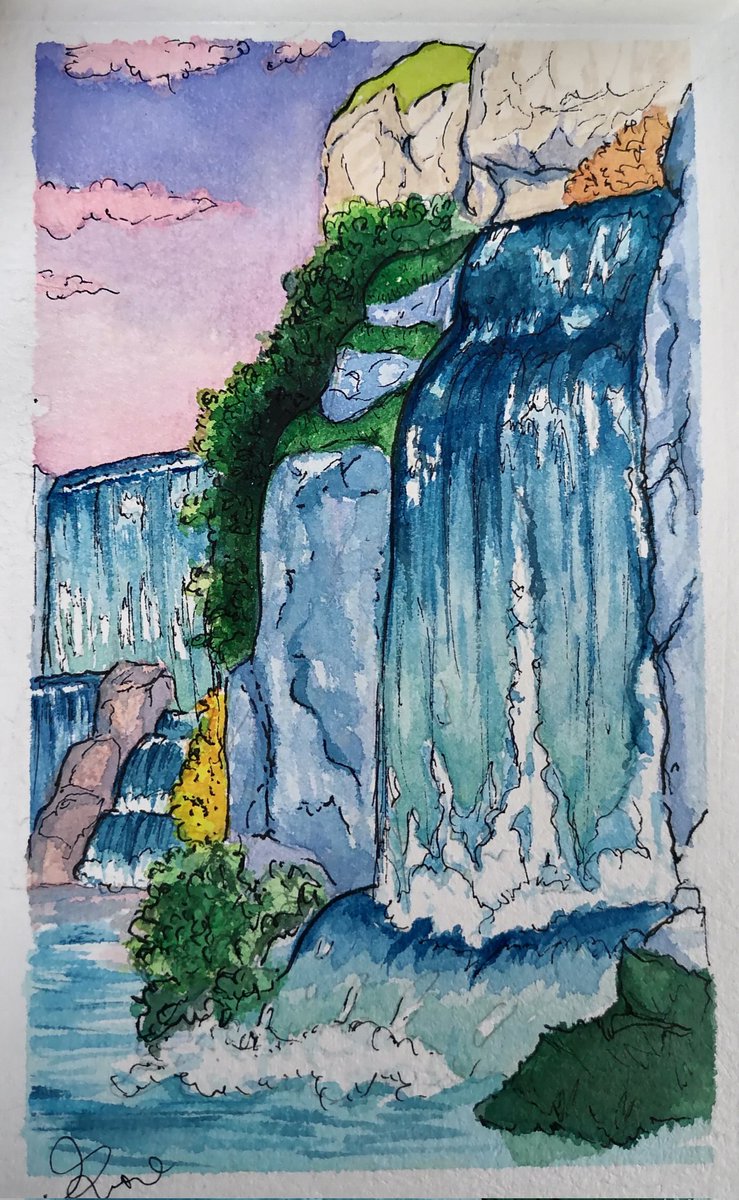 adenocein's tweet photo. some old watercolor paintings i made #arttwt #artchive https://t.co/nl5QlUXYX8