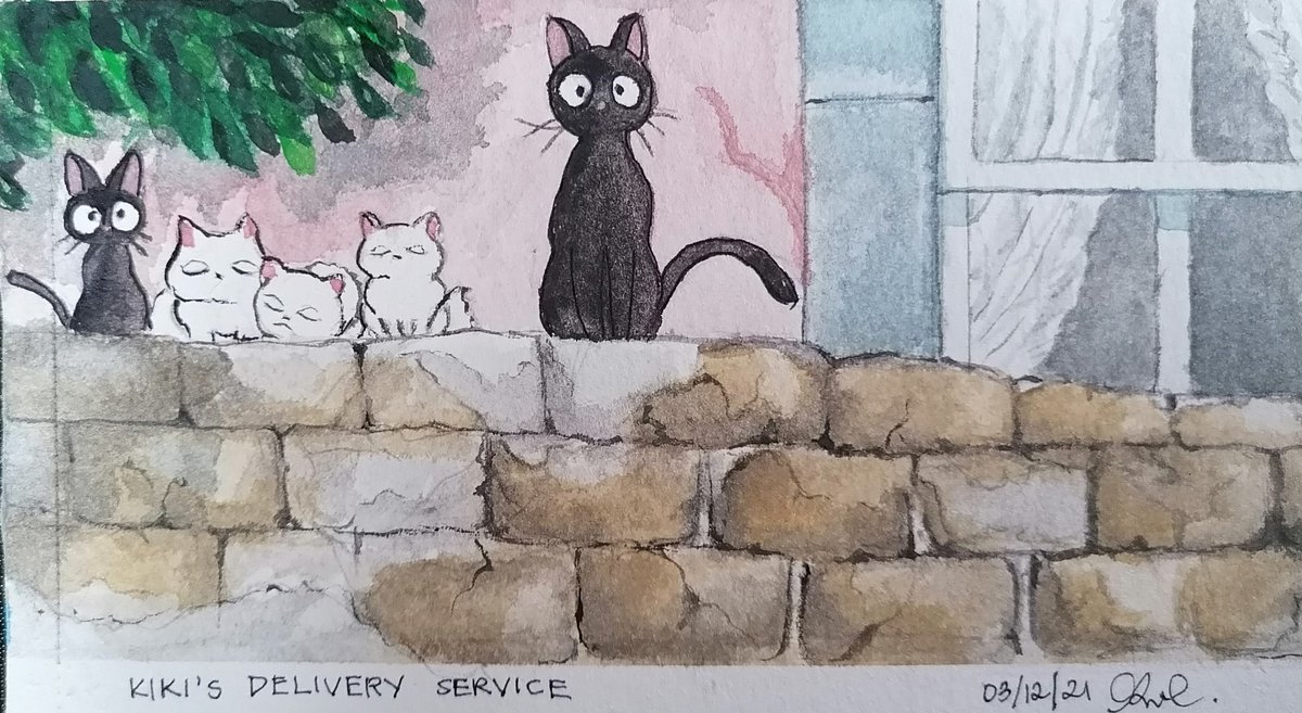 adenocein's tweet photo. some old watercolor paintings i made #arttwt #artchive https://t.co/nl5QlUXYX8