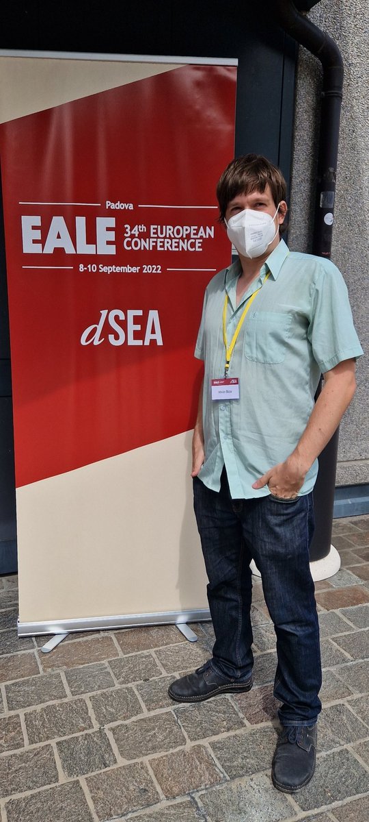 34th EALE conference is about to begin. I'm presenting tomorrow (parallel session B8) about differential rent-sharing and its contribution to within- and between-firm gender gaps. #EALE2022 <a href="/eale_sbe/">EALE</a>