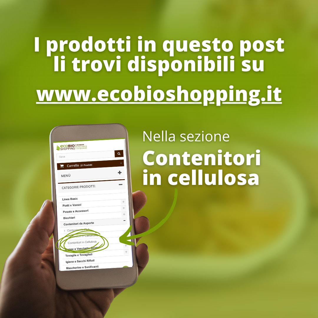 EcoBioShopping's tweet photo. Stai cercando contenitori per fritti?
Ecco quali ti consigliamo ⤵️
I contenitori in polpa di cellulosa sono #plasticfree 🌱 https://t.co/mHkHWItYW5
