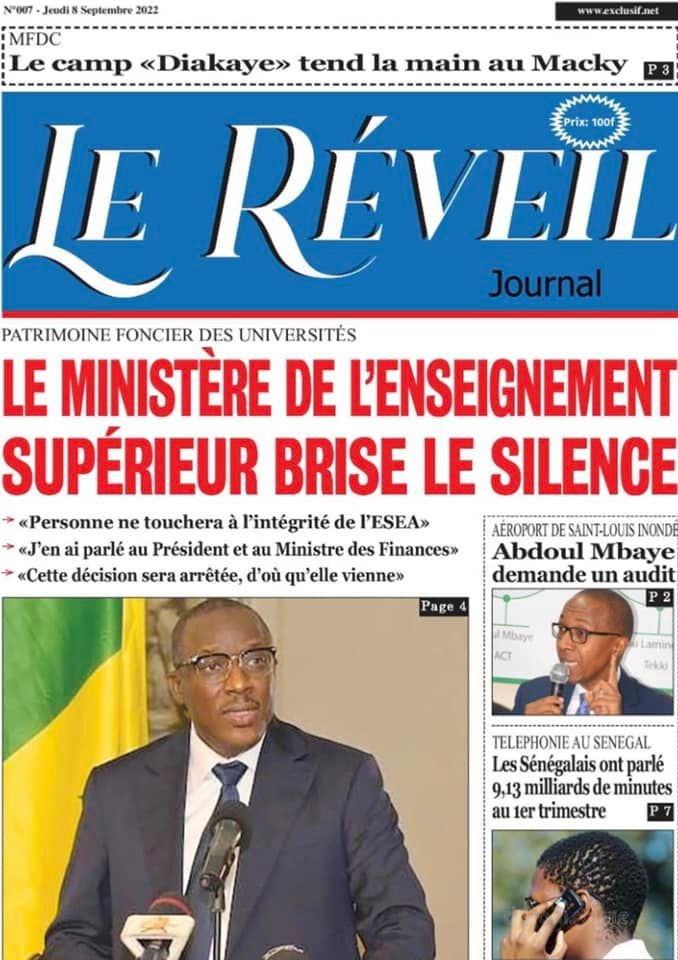 TvThiantgui's tweet photo. A la Une du Journal 
# Thiant Gui Tv https://t.co/RD2YwB61Qv