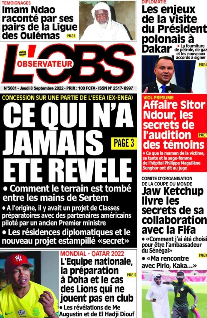 TvThiantgui's tweet photo. A la Une du Journal 
# Thiant Gui Tv https://t.co/RD2YwB61Qv