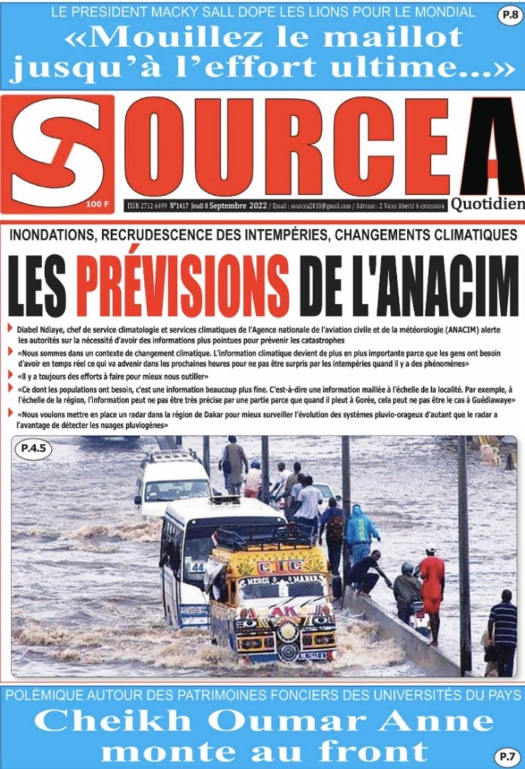 TvThiantgui's tweet photo. A la Une du Journal 
# Thiant Gui Tv https://t.co/RD2YwB61Qv