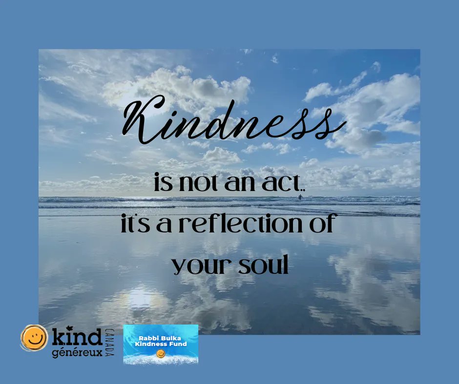 #KindCanada is inspired to take kindness across Canada in ways that assist grassroots charities to bring memories and feelings, moments and laughter to their communities - and we know that every little bit helps 💙KC
#KindCanadGenereux #BeKind #BuildKindCommunities #BeKindAlways