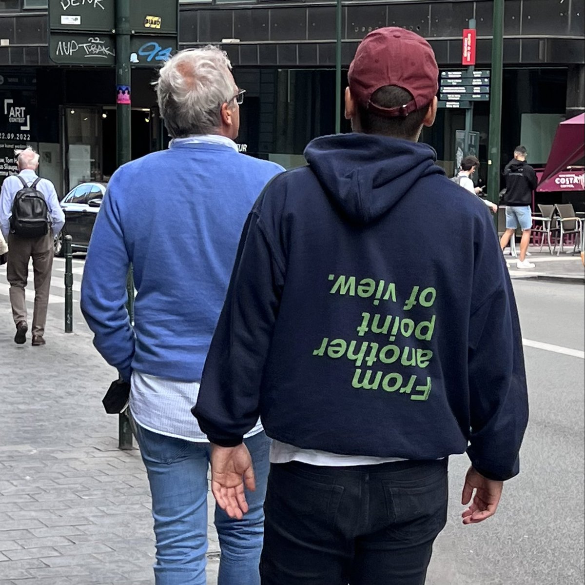 Choose2BCurious's tweet photo. I think I’m going to like Belgium. #changeyourpointofview https://t.co/oFDD02T5wk