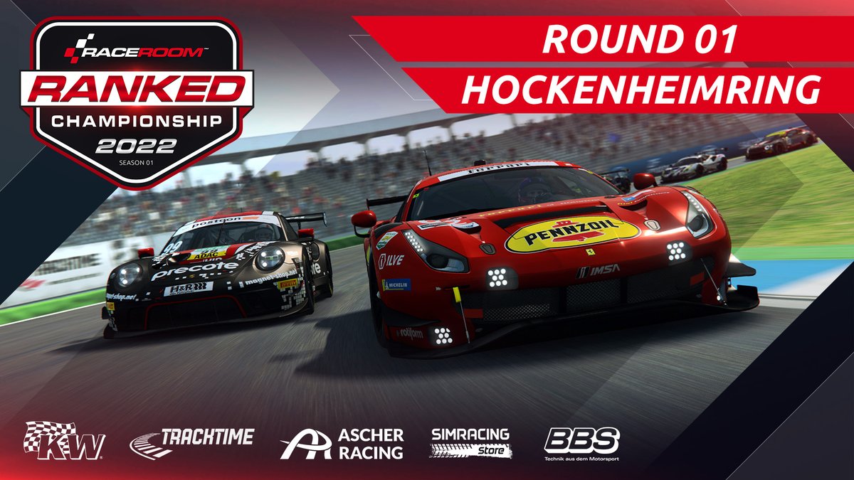 Ready to kick off Season 2 of the Ranked Championship?

📨 Grid mails to qualified drivers have been sent!
❗️ It contains all info incl. Server Split &amp; Schedule

Good luck everyone!

Tune in live tonight, 19:00 CEST
👉👉youtube.com/watch?v=V1T31b…
